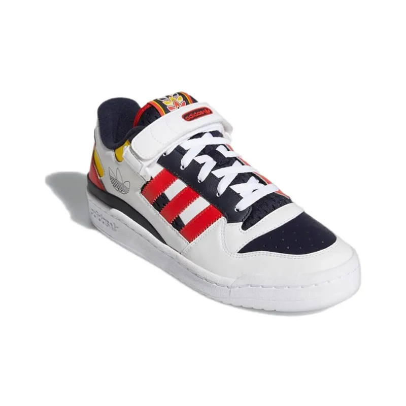 Adidas Forum Low Legend Ink Red-2