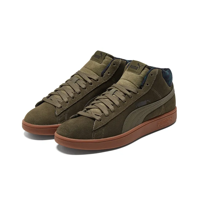 PUMA Smash V2 Mid Wtr 'Plaid Grape Leaf'-2
