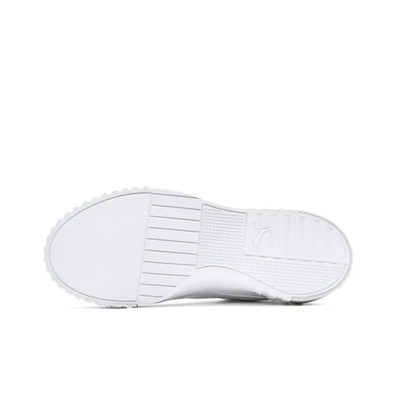 PUMA Cali Patent Jr White Women's-4