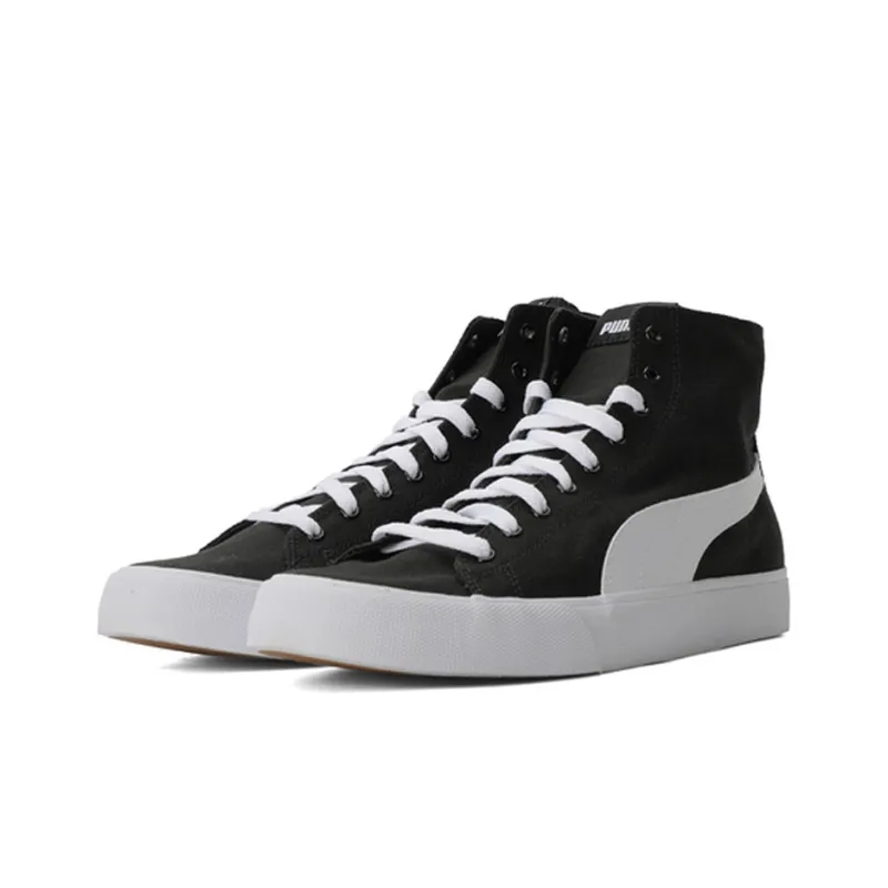 PUMA Bari Mid 'Black White'-2
