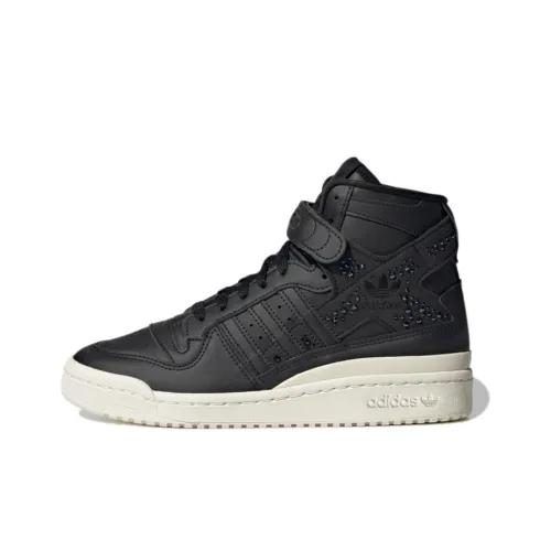 Adidas Forum 84 Hi Black Sparkles Women's