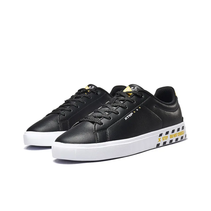 XTEP Lightweight Balance Abrasion Resistant Slip Resistant Low Top Skateboard Shoes Men's-1