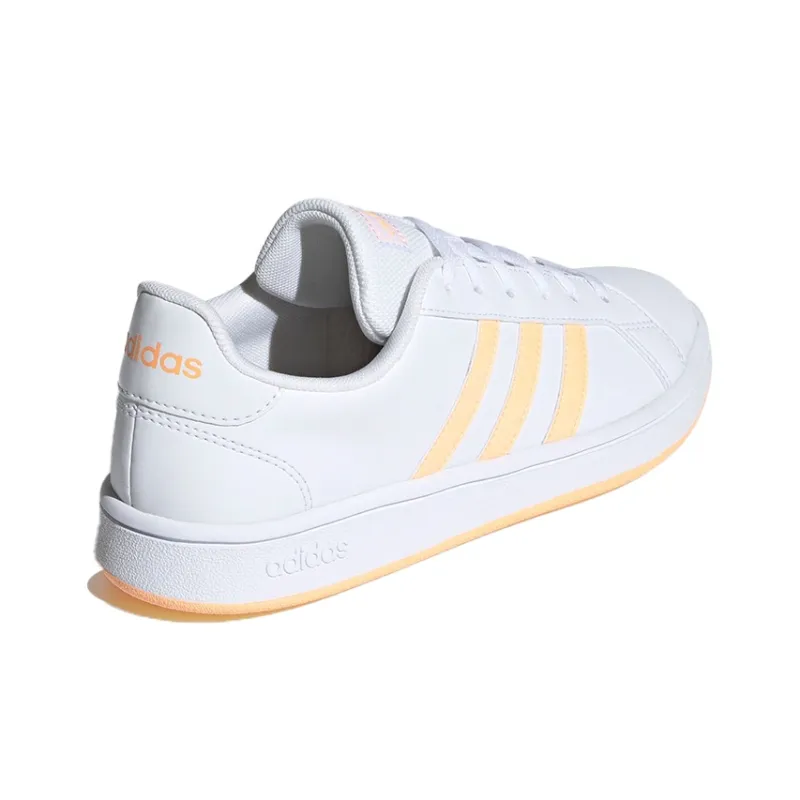 Adidas Neo Grand Court Base 'White Orange' Women's-3