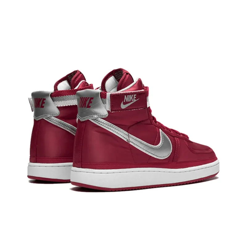 Nike Vandal High Supreme University Red Metallic Silver-2