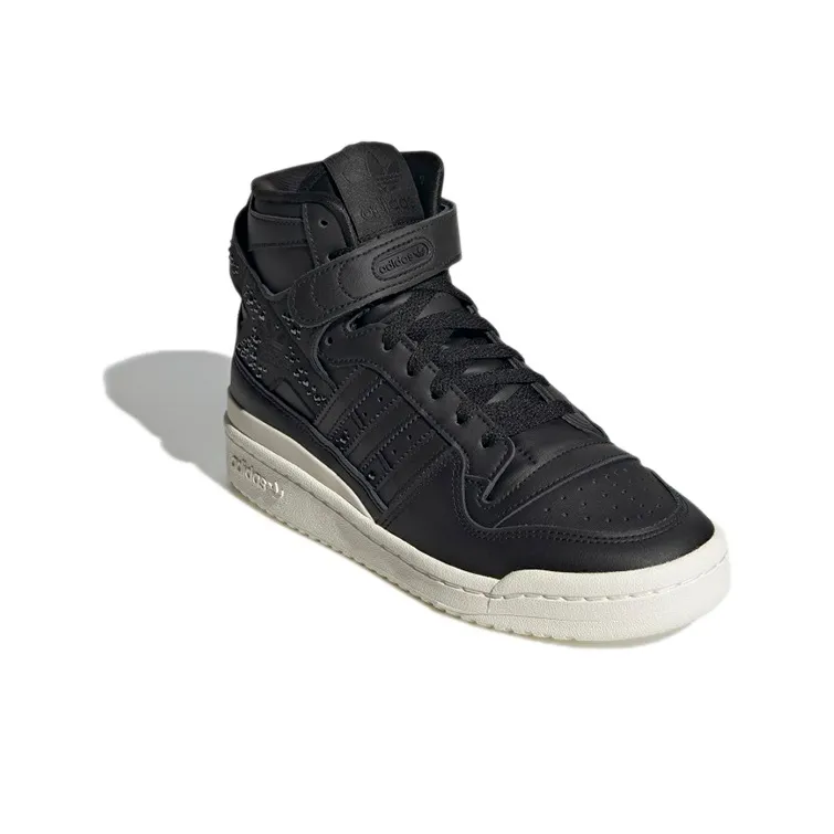 Adidas Forum 84 Hi Black Sparkles Women's-2