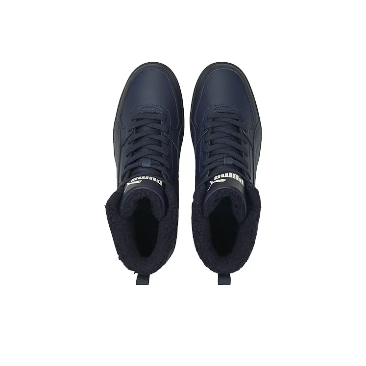 PUMA Unisex Rebound Joy Fur Sneakers Blue-2