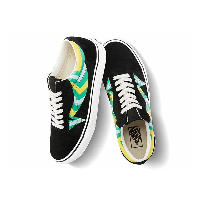 Vans Old Skool Black/Multi Color-4