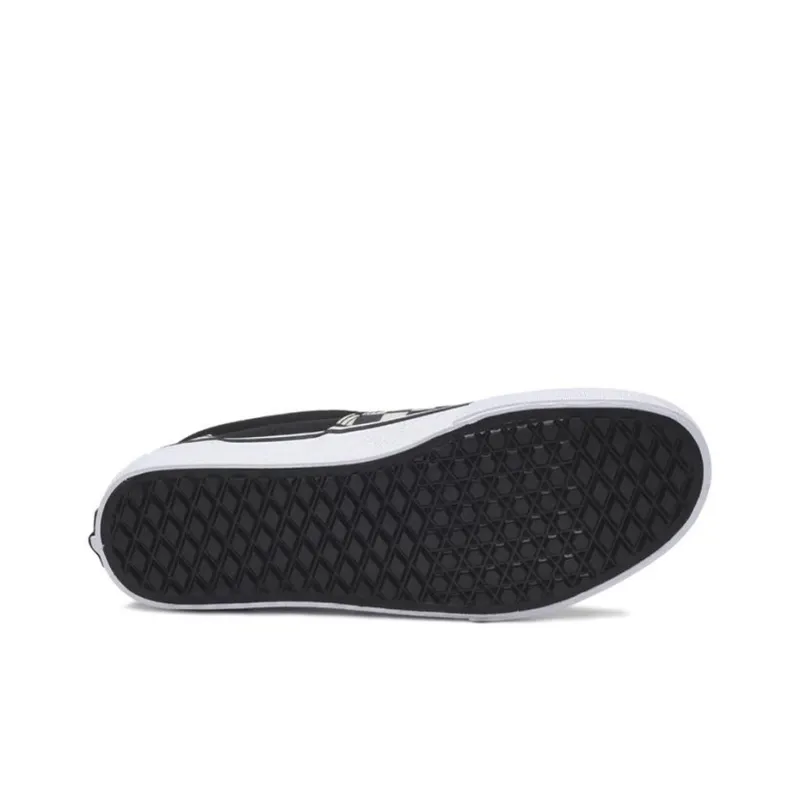 Vans Authentic Black White Grid Japanese Version Black And White-4