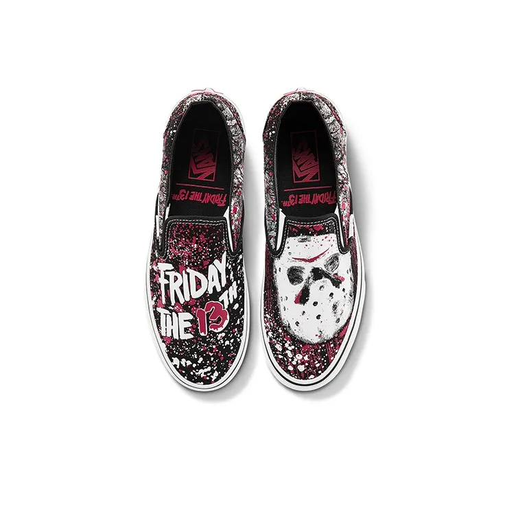 Vans Classic Slip On Horror Pack Friday The 13th Jason Voorhees-2