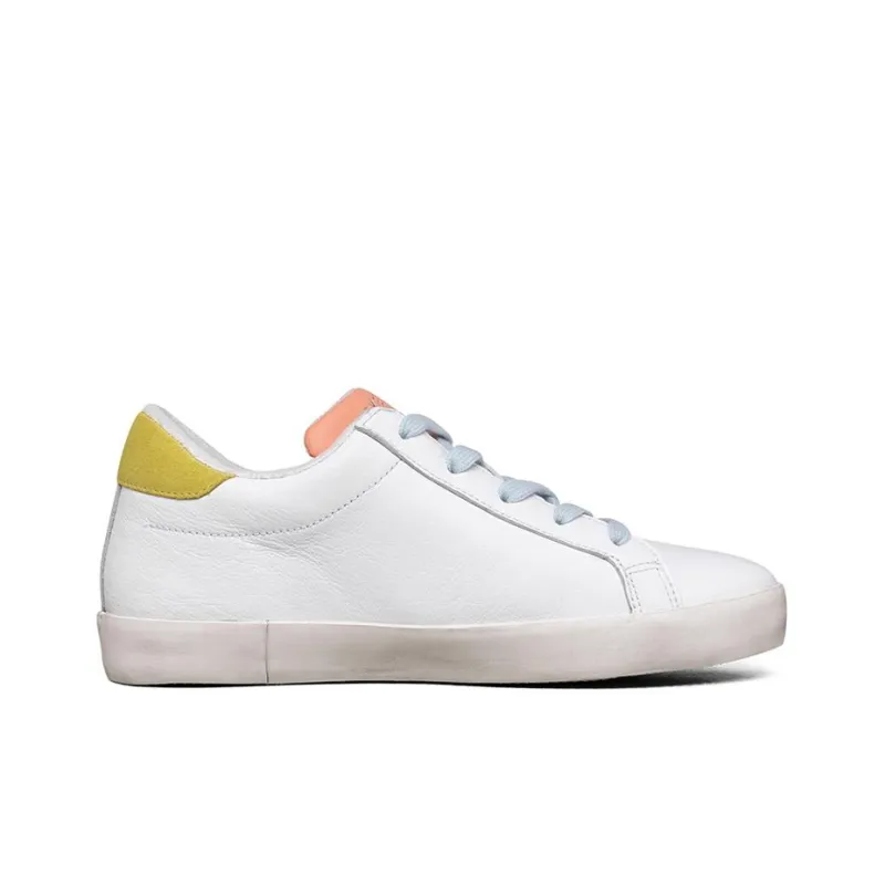Skechers Diamond Starz Low Top Sneakers White/Red/Yellow Women's-1