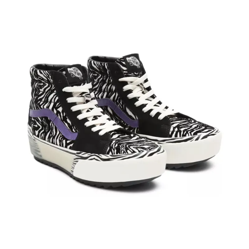 Vans Zebra SK8 Hi Stacked 'Black White'-2