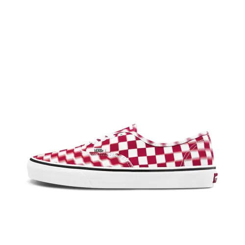 Vans Authentic 'Blur Check - White Red'