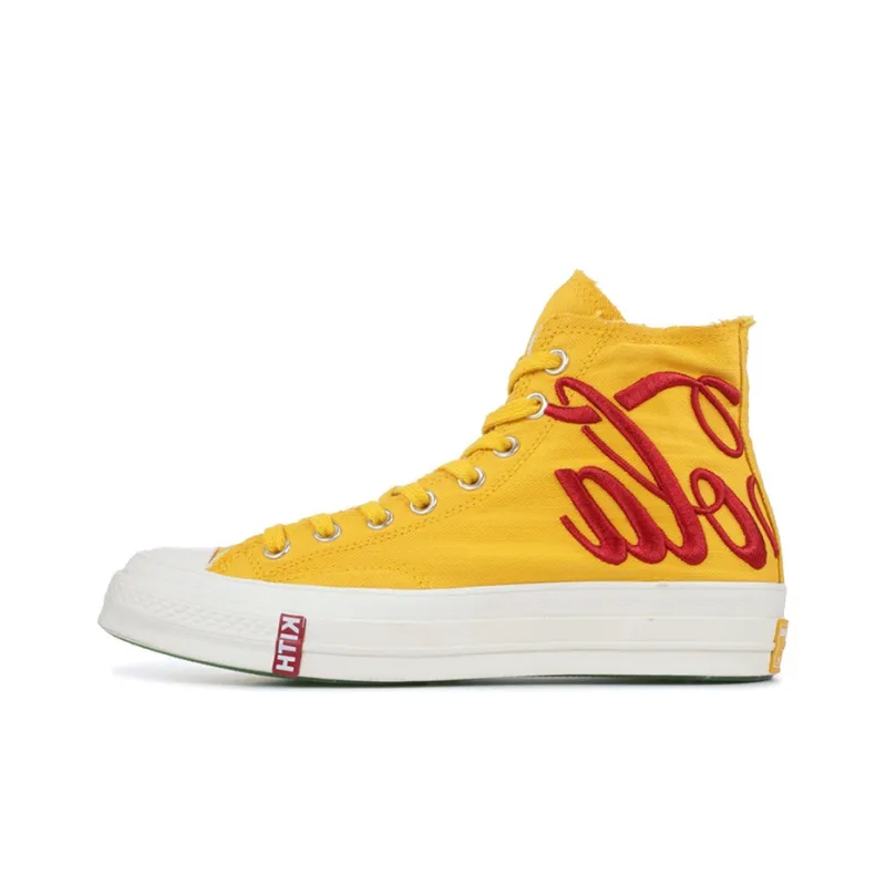 Converse Chuck Taylor All Star 70 Hi Kith X Coca Cola Yellow-0