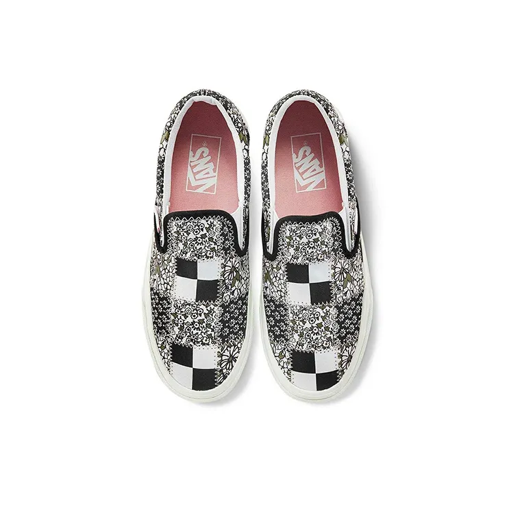 Vans Ua Classic Slip On Floral Patchwork-2