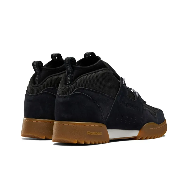 Reebok Workout Skateboard Shoes Men High-Top Extreme Night Black-3