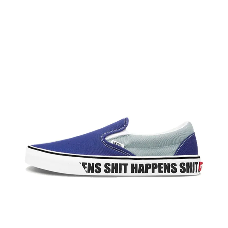 Vans Classic Slip On Navy Blue-0
