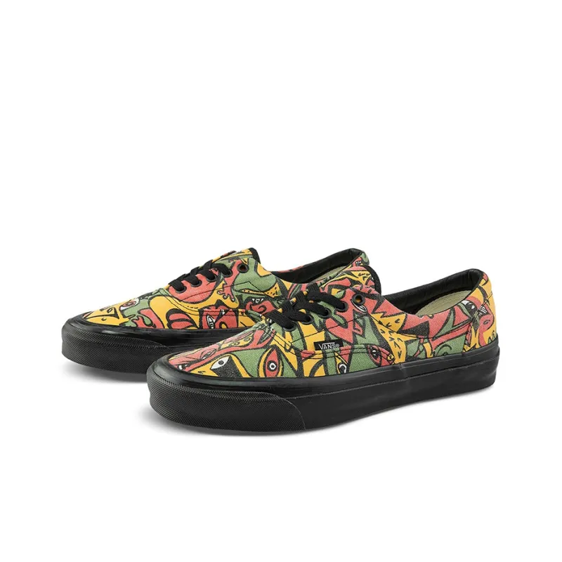 Vans Og Era Lx Graffiti Yellow Red Green-1