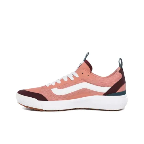 Vans UltraRange Skateboard Shoes Unisex Low-Top Pink/Brown/White