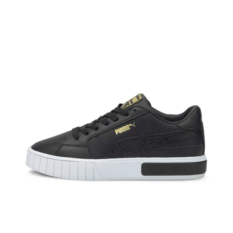 PUMA Cali Star Snake Sneakers Black/White Women's-0