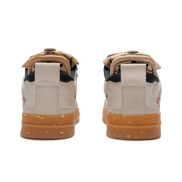 LiNing Wave PRO Anti Slip And Wear Resistant Lightweight Low Top Skateboard Shoes Men's Khaki-4