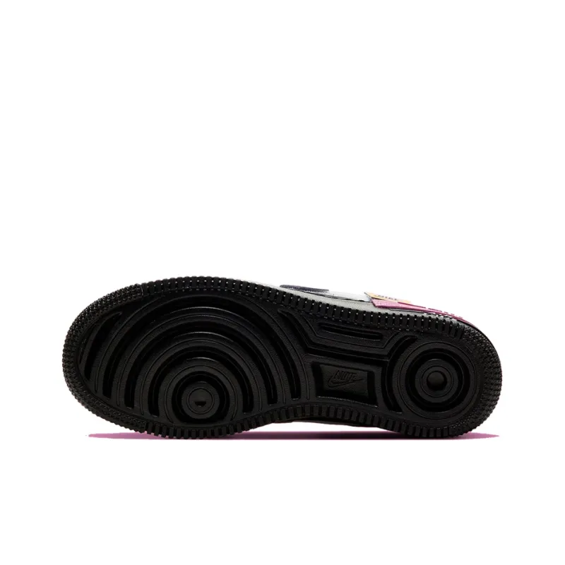 Nike Air Force 1 Low Shadow Removable Patches Black Pink Women's-5