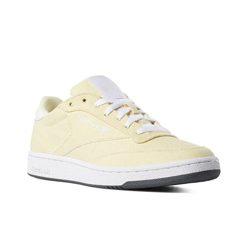Reebok Club C Skateboard Shoes Men Low-Top Lemon-2