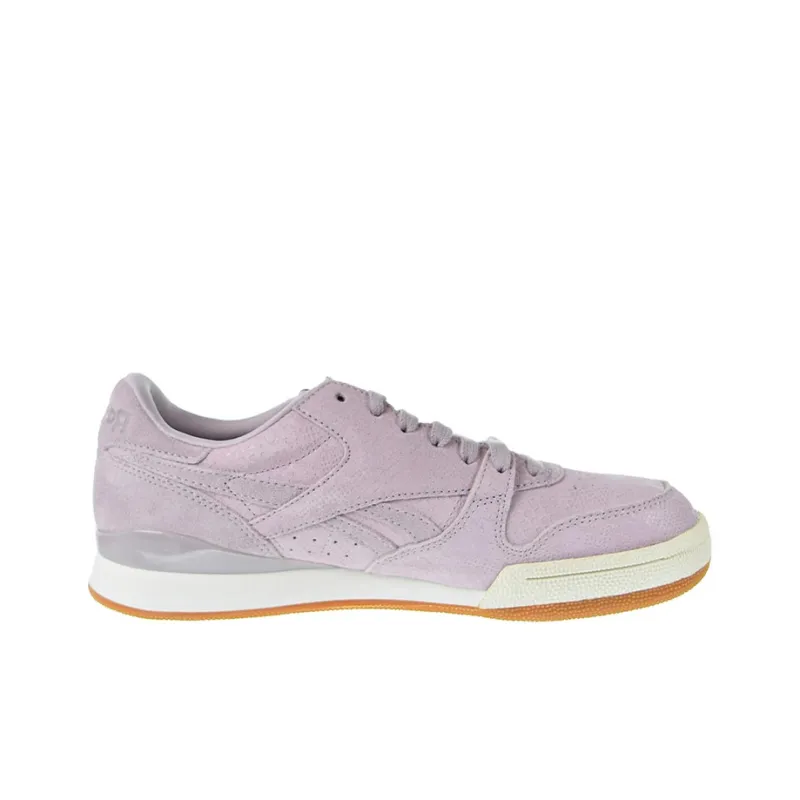 Reebok Phase 1 Coverage Slip-Resistant Cushioning Support Low-Top Skateboard Shoes Women's Light Purple-1