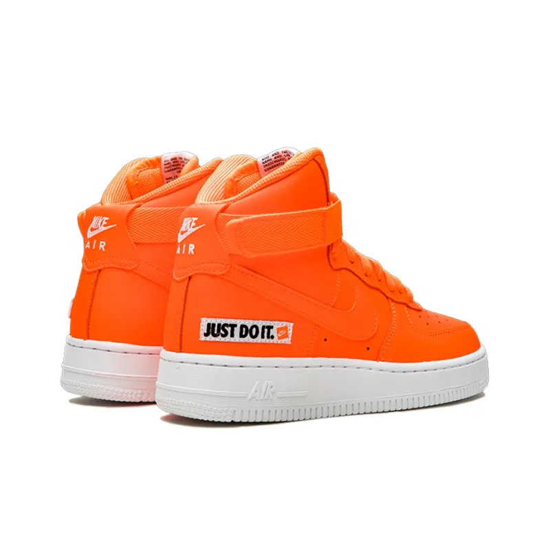 Nike Air Force 1 High Just Do It Pack Orange GS-2