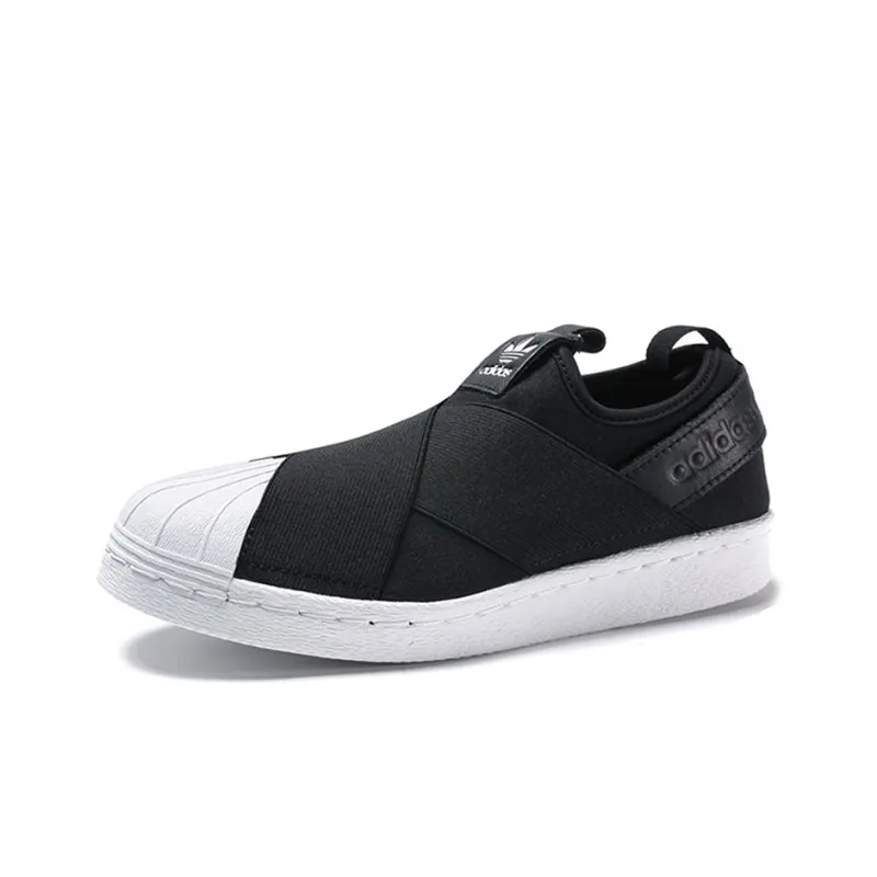 Adidas Superstar Slip On Core Black Cloud White Women's-1