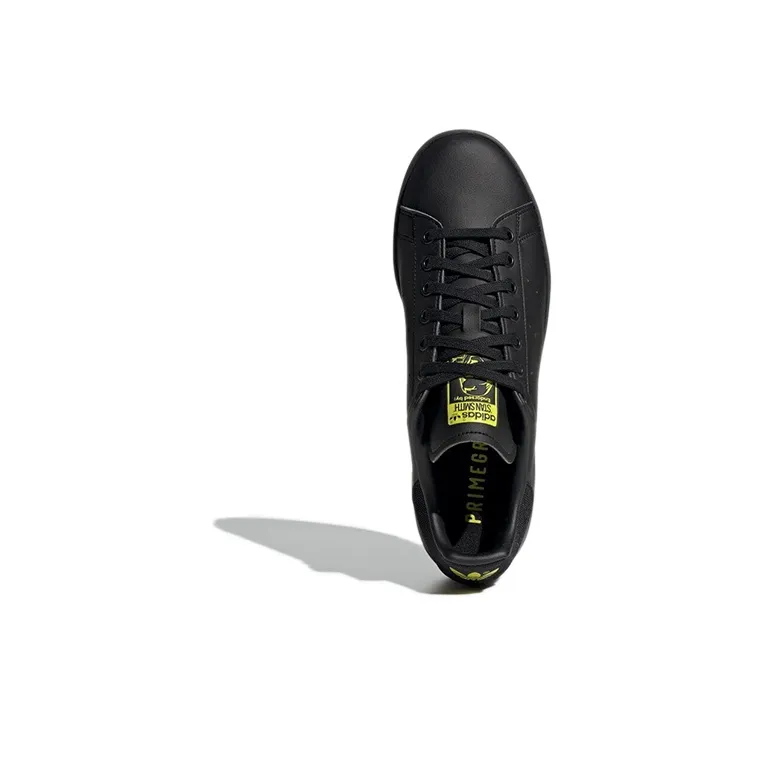 Adidas Stan Smith Black Semi Solar Yellow-4