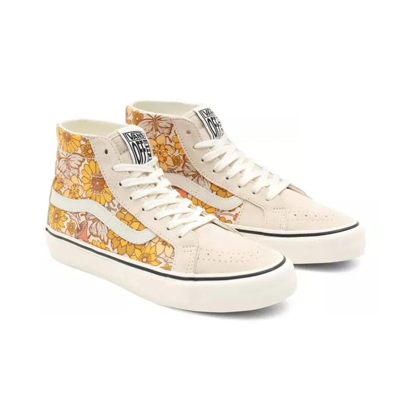 Vans SK8 Hi 38 Decon Sf Trippy Floral 'Sandshell Marshmallow'-2
