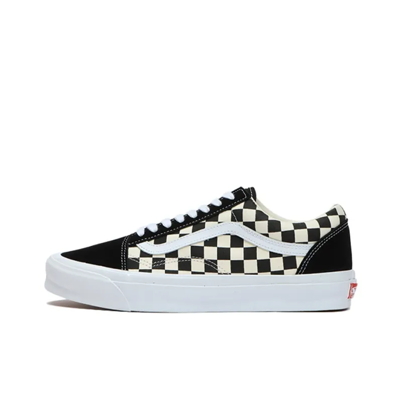 Vans Vault Ua Og Old Skool Lx Checkerboard Black-0