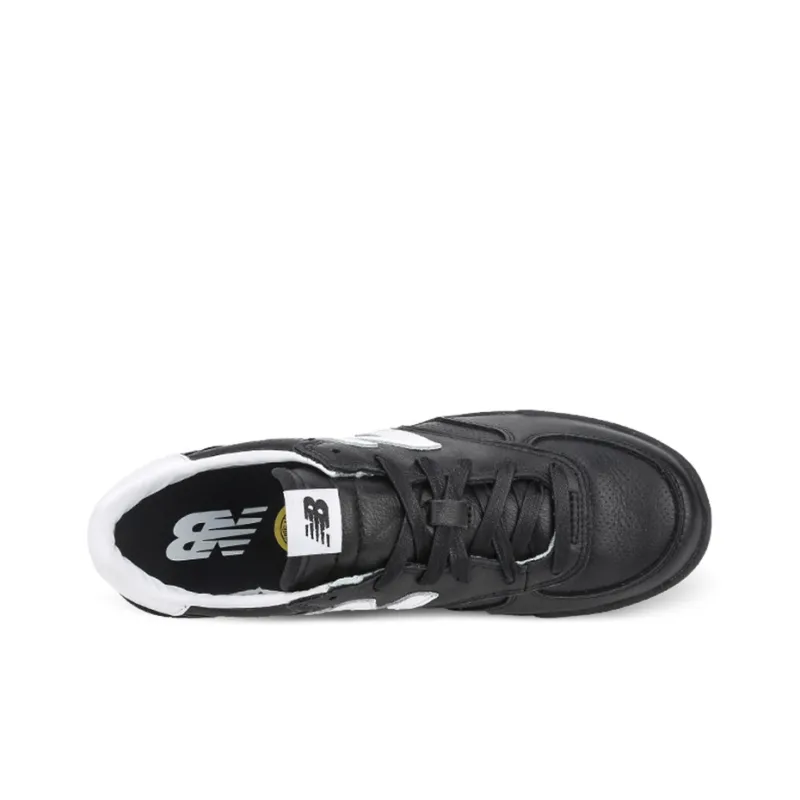 New Balance 300 Leather 'Black White'-1