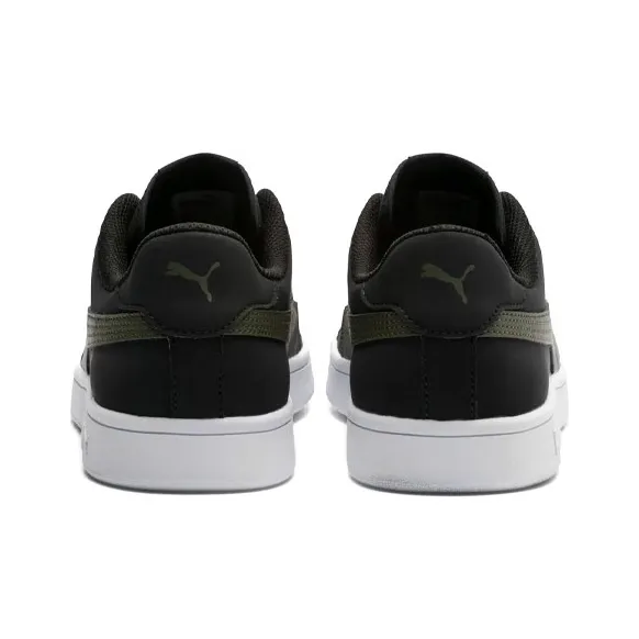 PUMA Smash Buck V2 Casual Board Shoes Black/Green-3