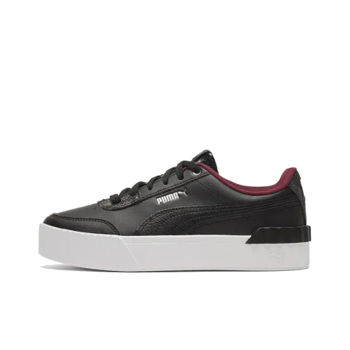 PUMA Carina Series Skateboard Shoes Women's Low-Top Black