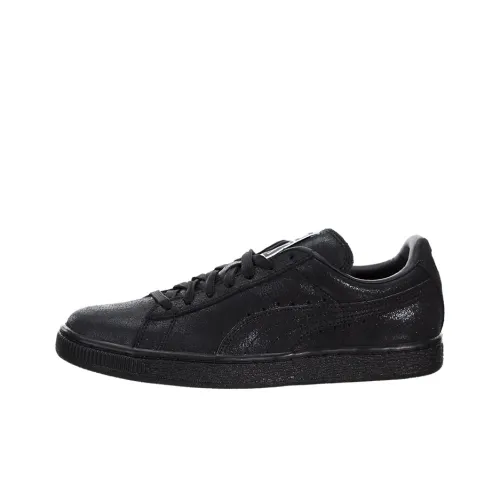 PUMA Suede Classic Lightweight Low Top Skateboard Shoes Women's Black