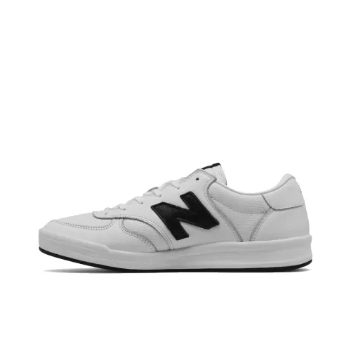 New Balance 300 Leather 'Black White'