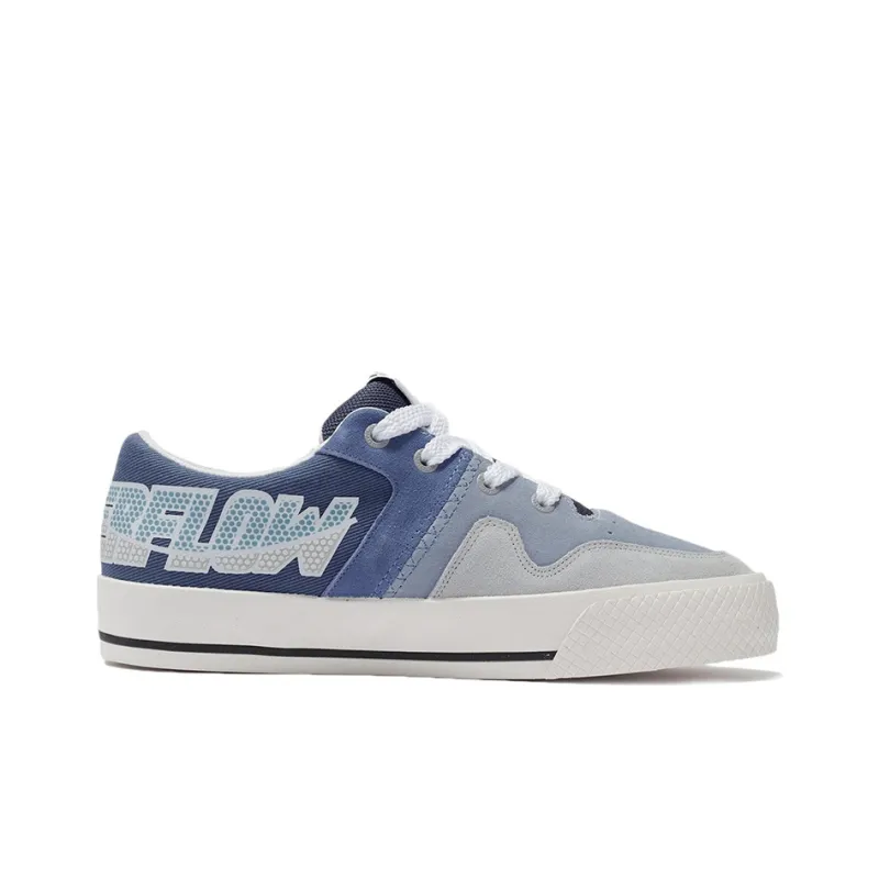 LiNing CF Tracing The One Collection Anti Slip And Wear Resistant Lightweight Low Top Skateboard Shoes Men's Blue-1
