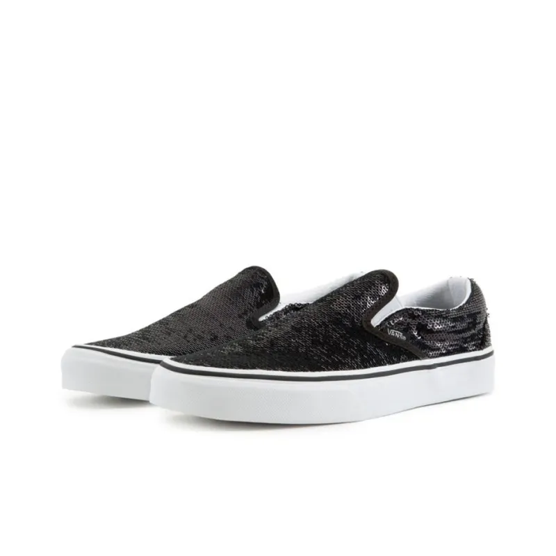Vans Classic Slip On 'Micro Sequins Black'-2