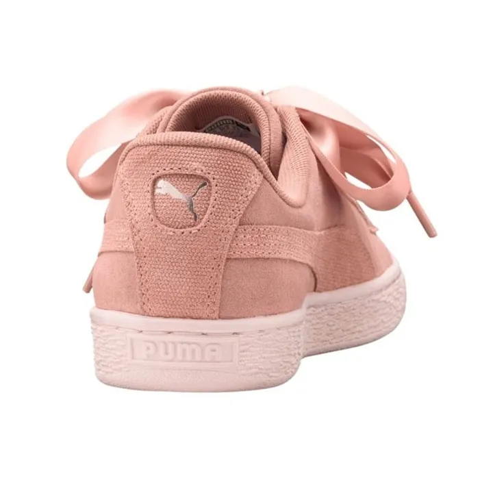 PUMA Suede Heart Pebble Casual Shoes Pink Women's-3