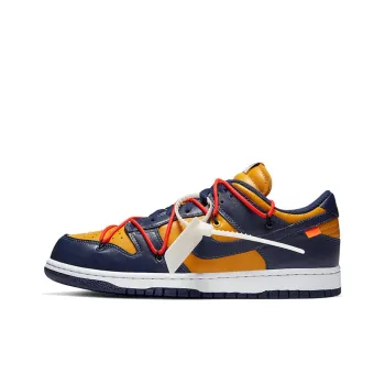 Nike Dunk Low Off White University Gold