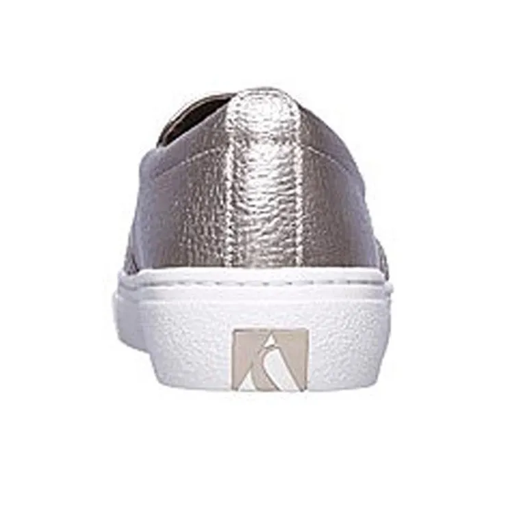Skechers Skateboard Shoes Women's Low-Top Rose Gold-3