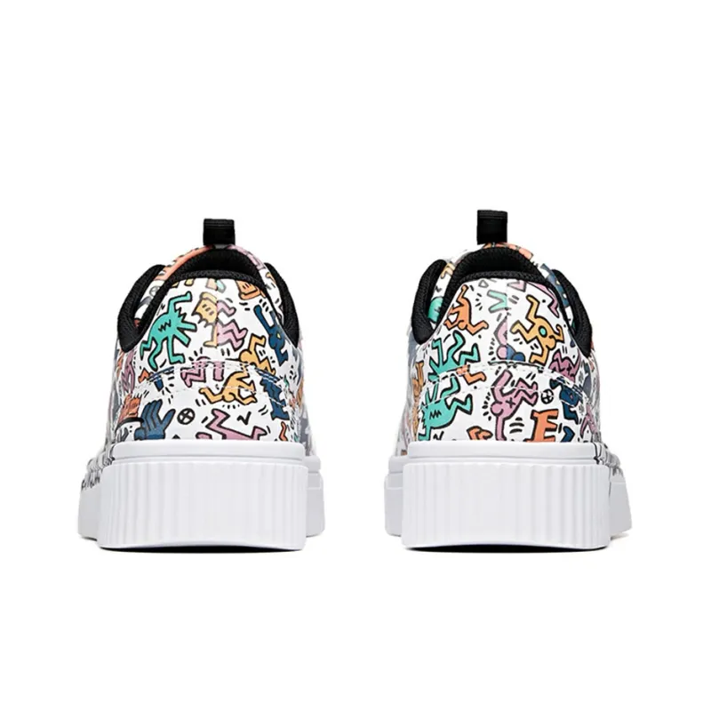 KH x Anta Life Collection Anti-Slip Wear-Resistant Low-Top Skateboard Shoes Men's Multicolor-3