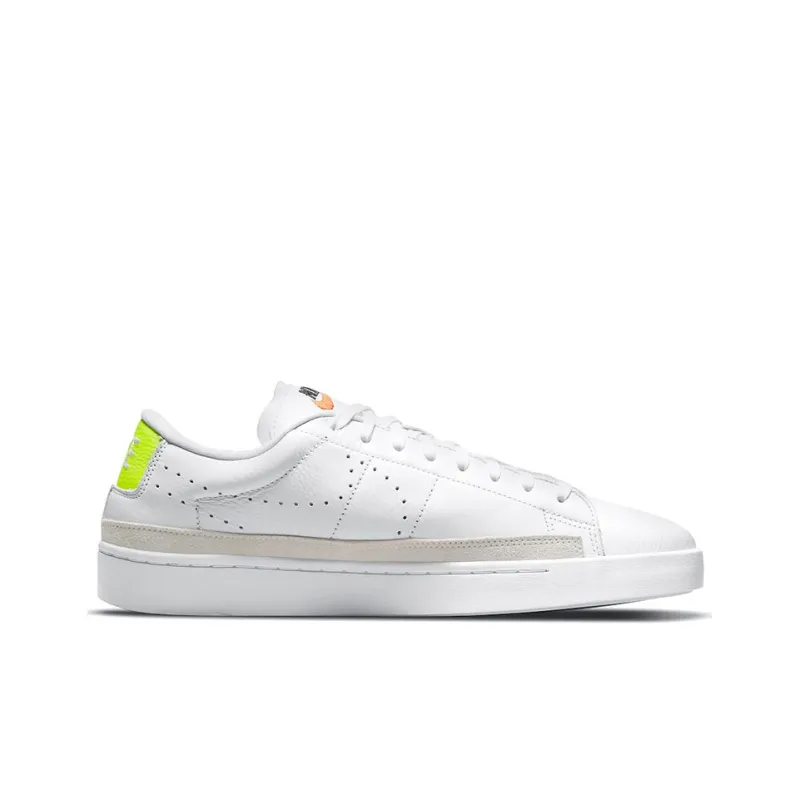 Nike Blazer Low X White Volt 'White Yellow'-1