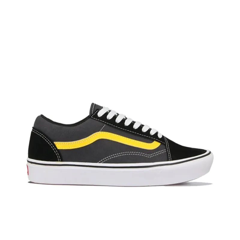 Vans Ua ComfyCush Old Skool 'Grayblack Yellow'-1