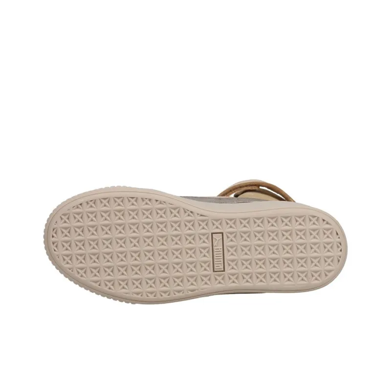 PUMA Basket Platform Mid Premium 'Tan' Women's-4