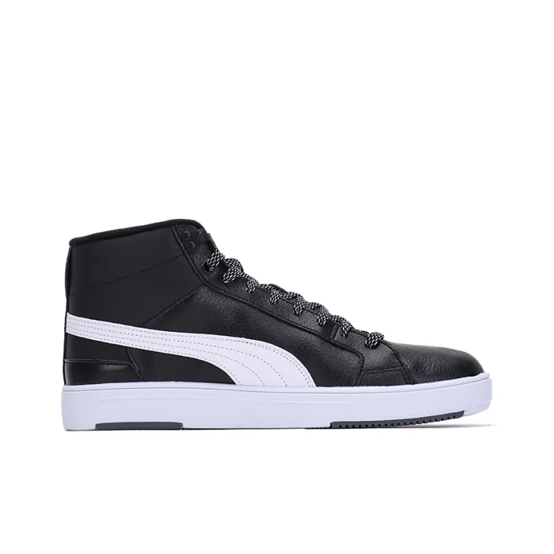 PUMA Serve Pro Mid PURE TEX 'Black White'-1