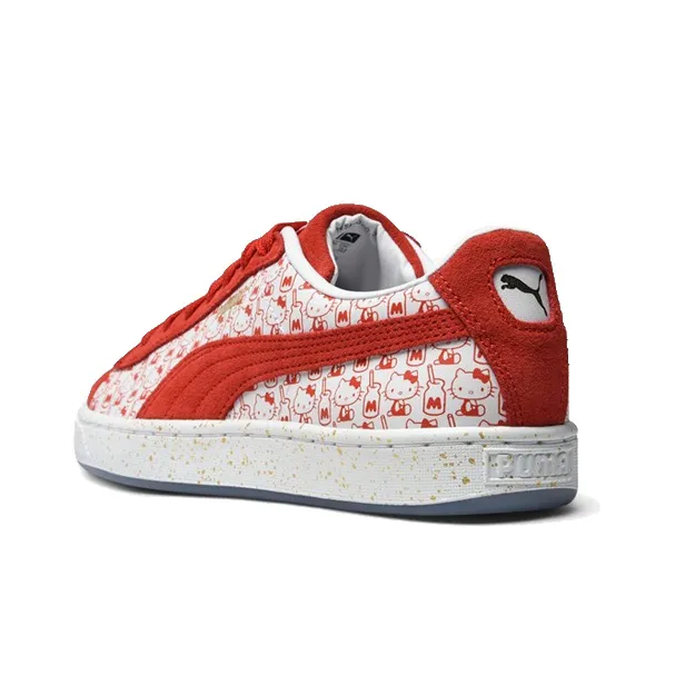 PUMA Hello Kitty X Suede 'Bright Red' Women's-2