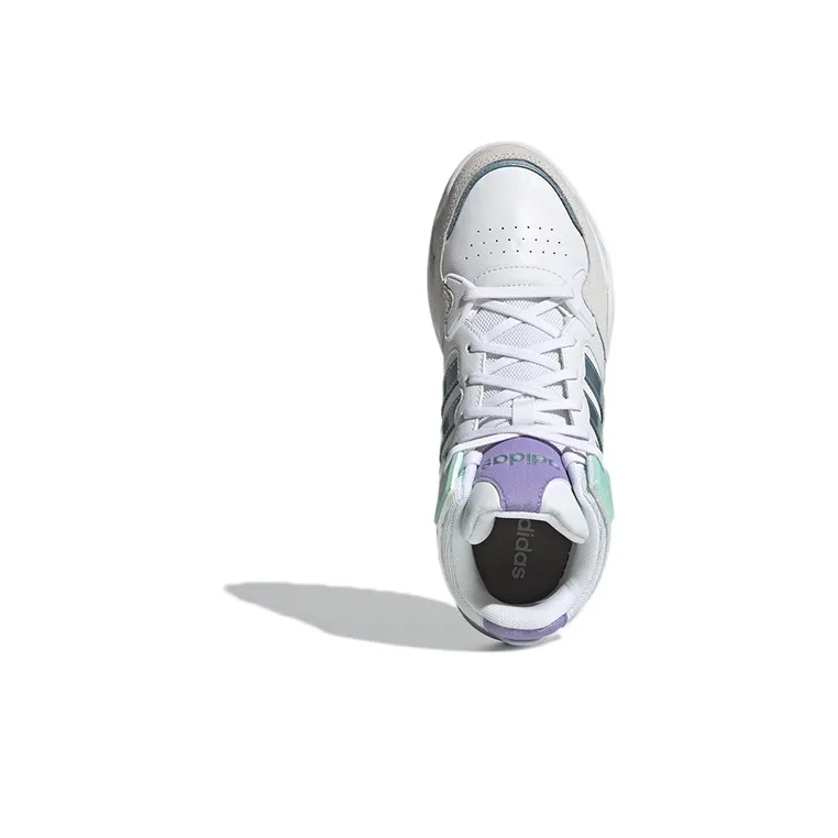 Adidas 5th Quarter Shoes 'White Beige Purple' Women's-4
