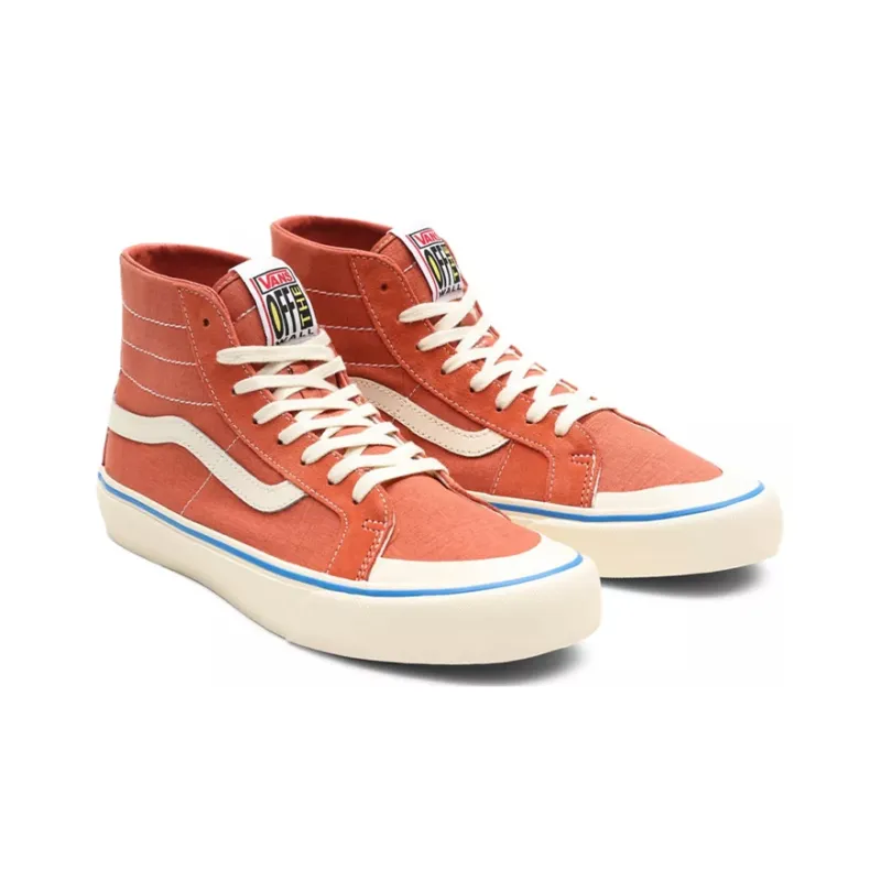 Vans Salt Wash Sk8 hi 138 Decon Sf Orange-2